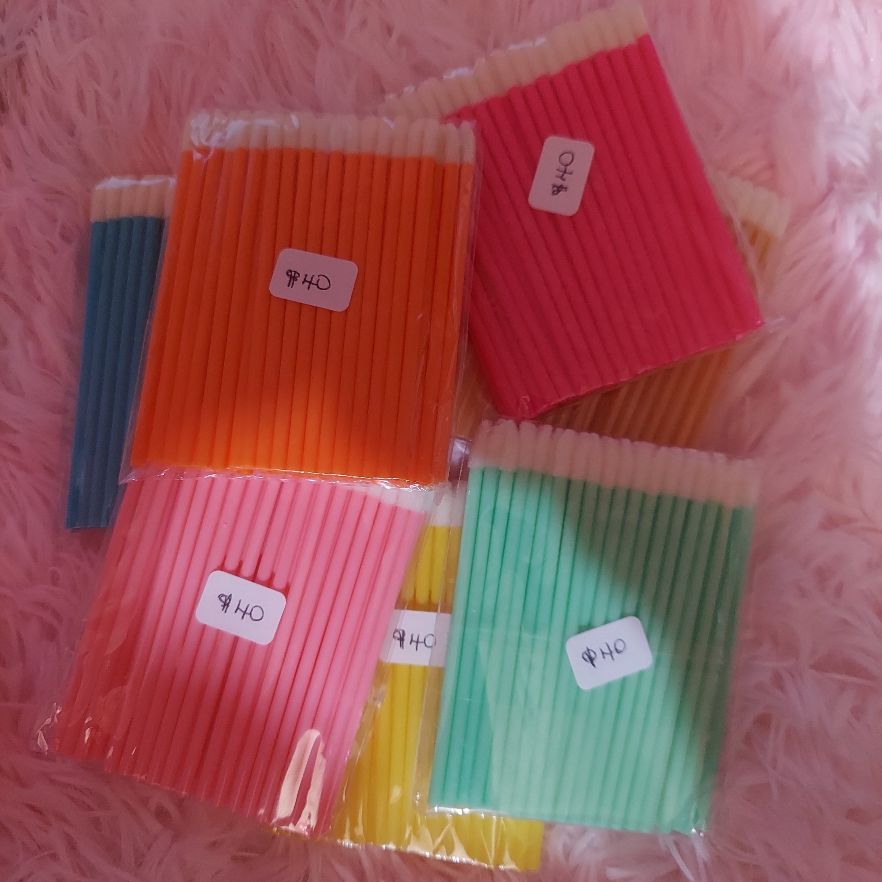 Disposable lip wands (random colors)
