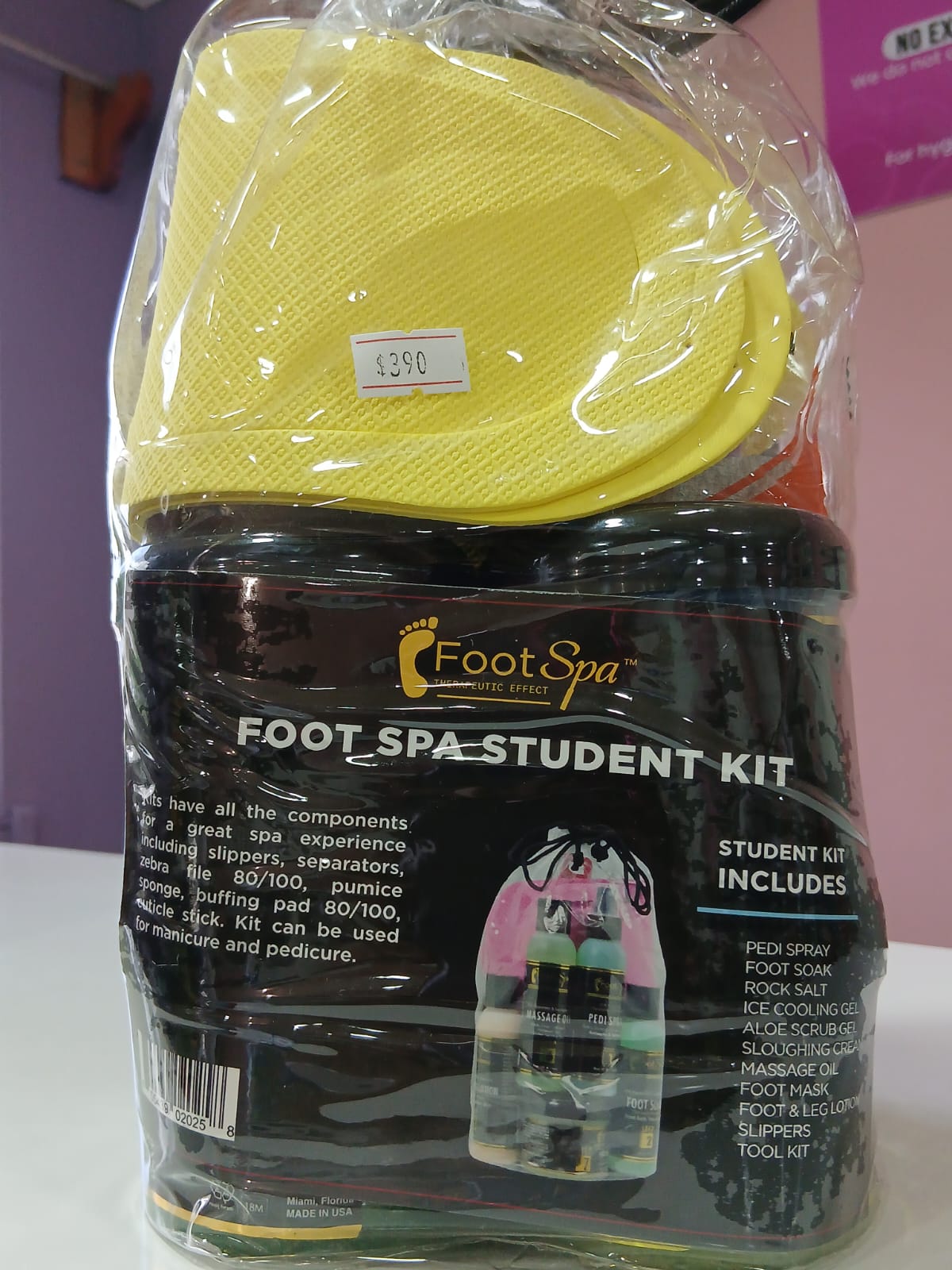 Foot spa student kit