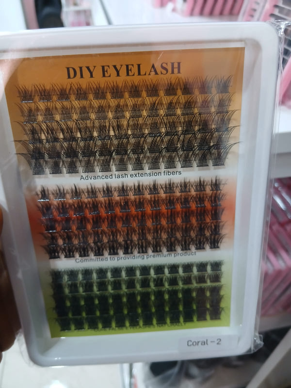 Cluster eyelashes